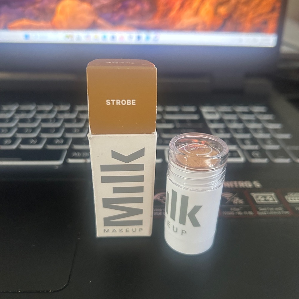 Milk Makeup Cream HIGHLIGHTER Stick ~ STROBE (gold) BNWB - 0.24 oz ~ Authentic
